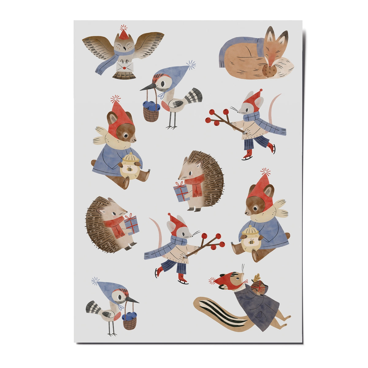 Tattoos Wintertiere