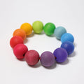 Greifling Perlenring Regenbogen