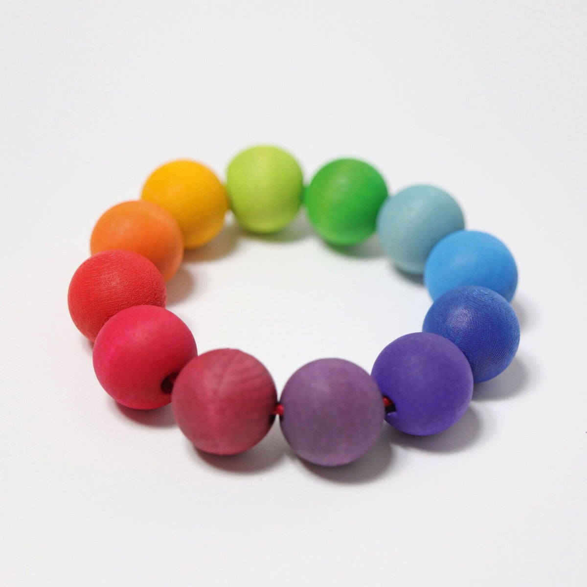 Greifling Perlenring Regenbogen