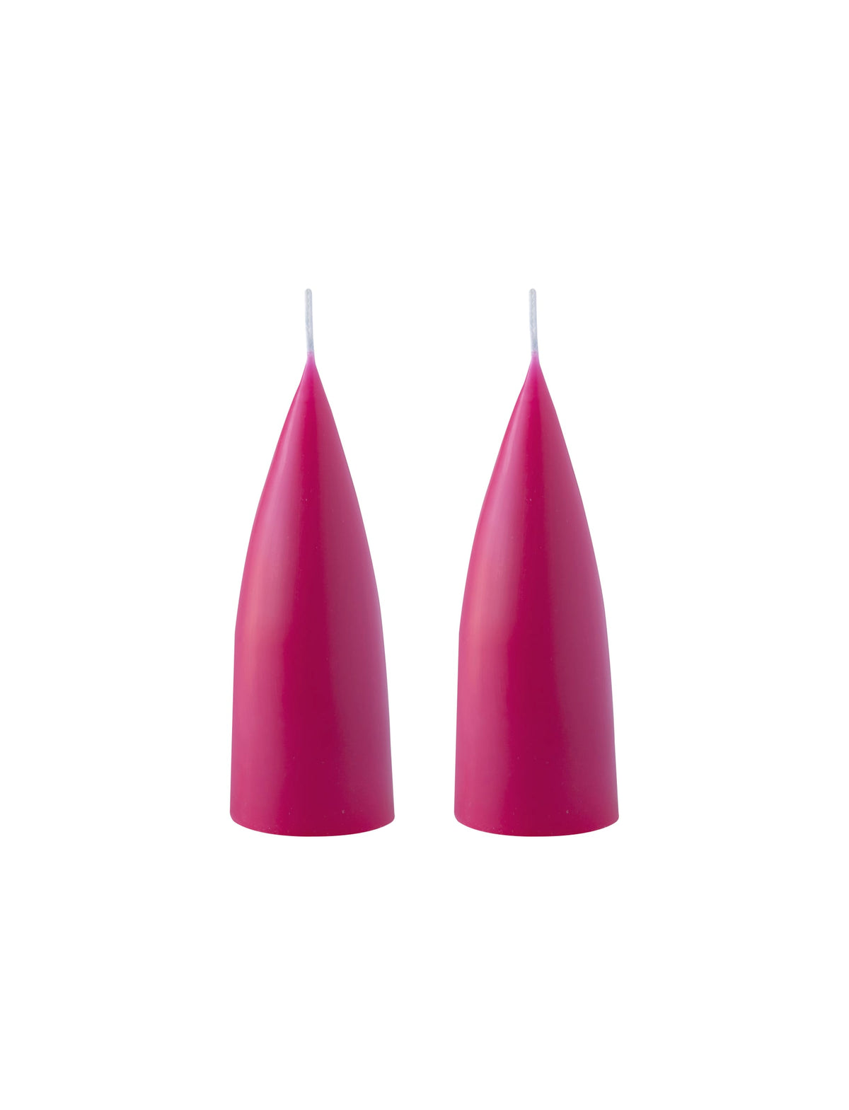 Kegelkerze pink 16 cm
