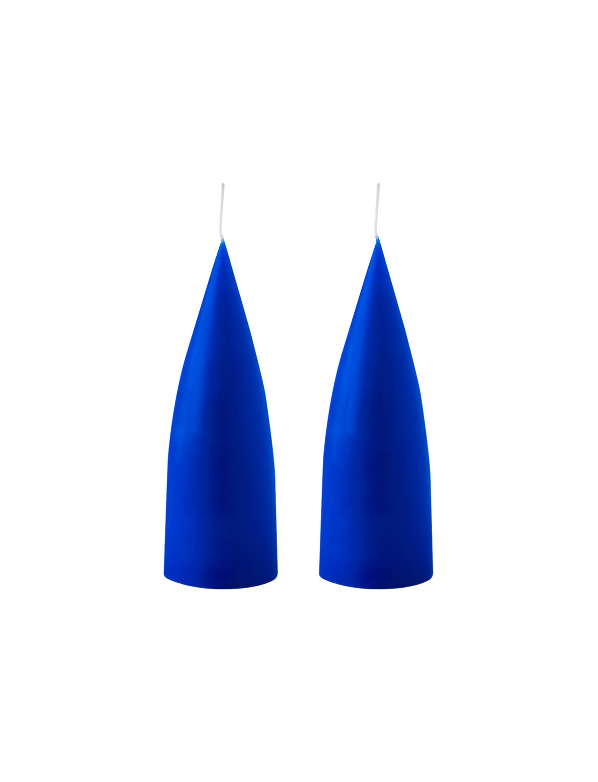 Kegelkerze kobaltblau 16 cm