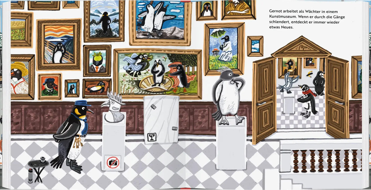 Wo Pinguine arbeiten
